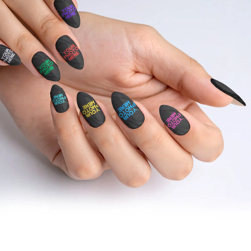 Custom Photo Press-On Nails – Upload Your Own Design