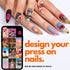 Design Your Own Custom Press-On Nails - Long Stiletto
