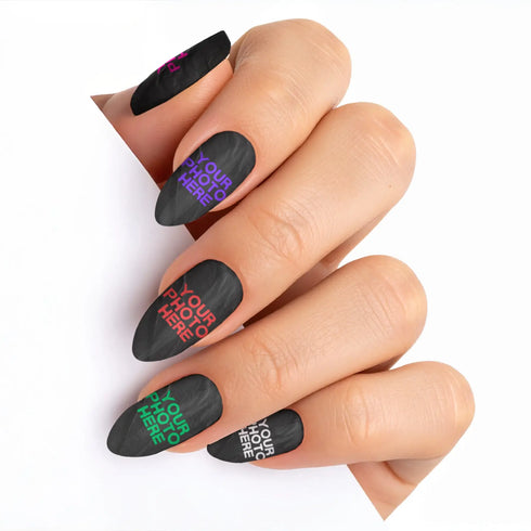 Custom Photo Press-On Nails – Upload Your Own Design