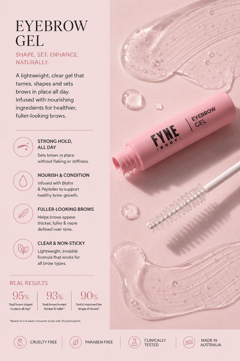 FYNE Body™ Eyebrow Growth Gel Australia
